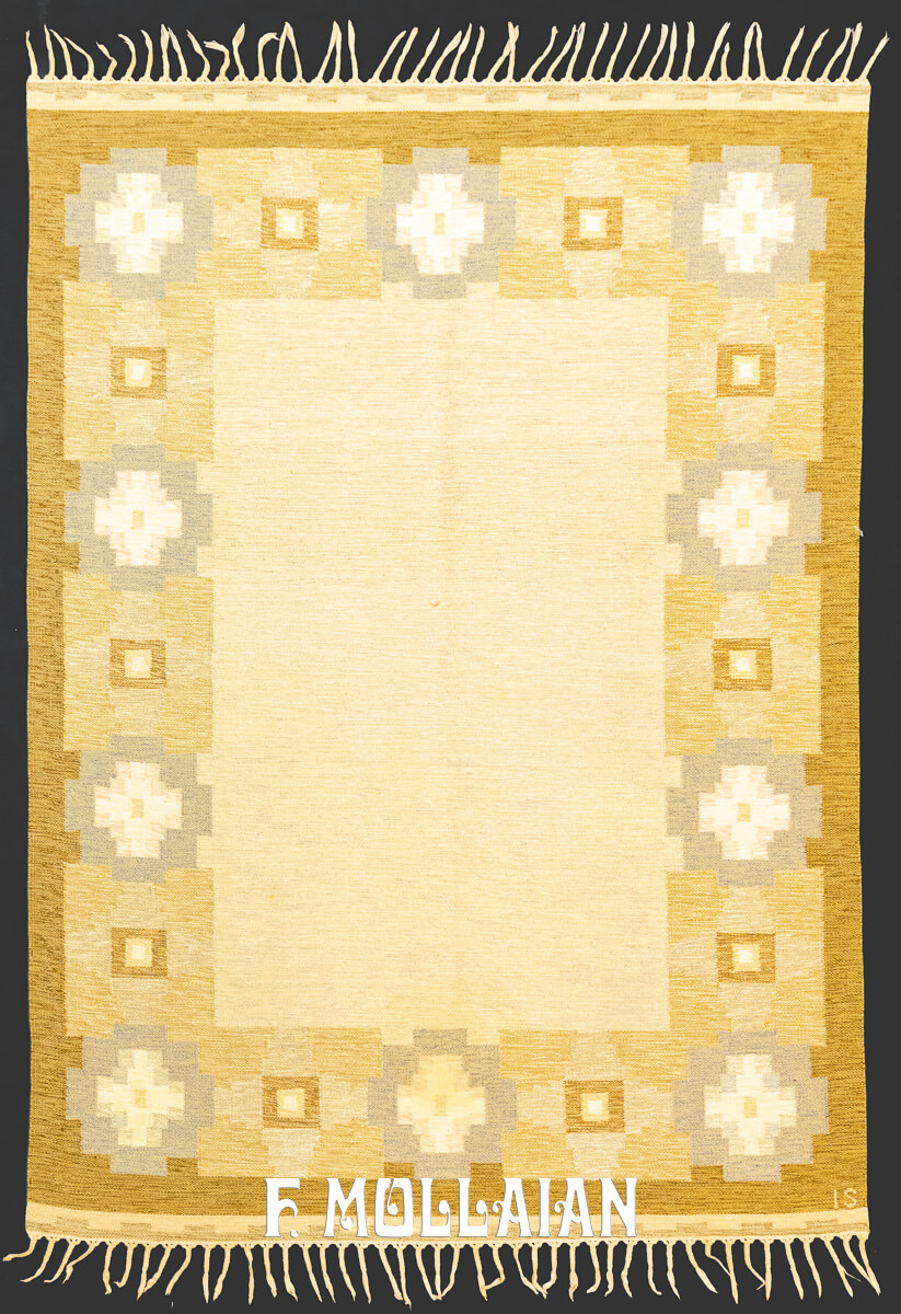 Scandinavian Rug Rollakan By Ingegerd Silow n°:420928